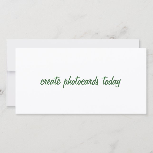 personliga fotokort för Helgdagarna Julkort (Framsida)