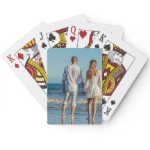 Personliga fotopoker kort - Anpassad spelkort