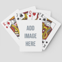 Personliga fotopoker kort - Anpassad spelkort 