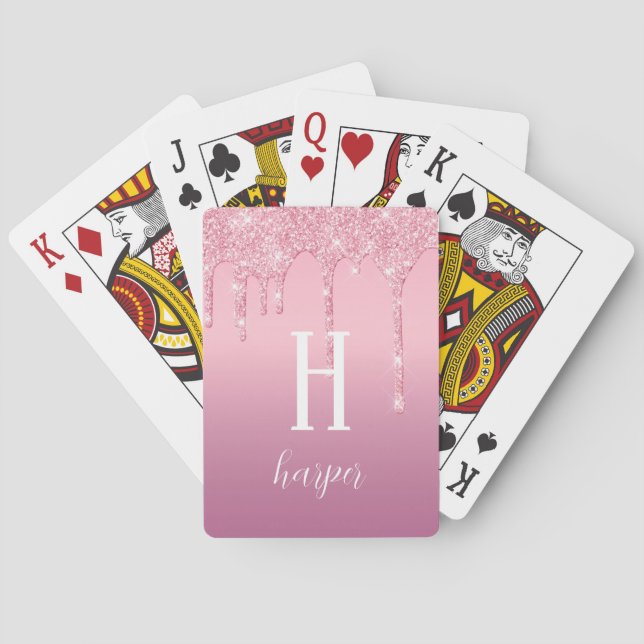 Personliga fotopoker kort - Anpassad spelkort  (Baksidan)