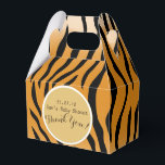 Personliga Gavelådor Tigertryck Presentaskar<br><div class="desc">Små och utsökta gavelförpackningar med textmallfält som du kan lägga till din valda information, oavsett om det är för ett företags- eller personligt familjeevenemang. Dessa gåvor kommer att passa små minttabletter, ett smycke (om de används som presentförpackning) eller någon annan liten present.</div>