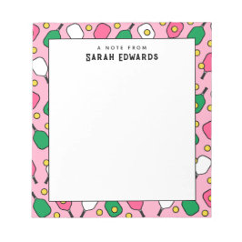 Personliga gåviidéer för Pickleball Anteckningsblock