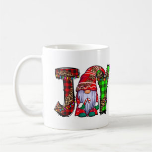 Personliga Glädje Tomtar God Jul Present Kaffemugg