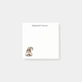 Personliga Gnome Post-It-lappar Post-it Block