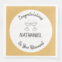 Personliga gratulationer på din pension