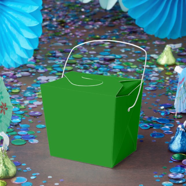 Personliga gröna presentaskar – Take Out 2x2x2.75 (Part)