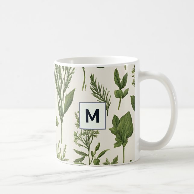 Personliga Gröna Trädgårdsväxter Trädgårdsskötsel  Kaffemugg (Höger)