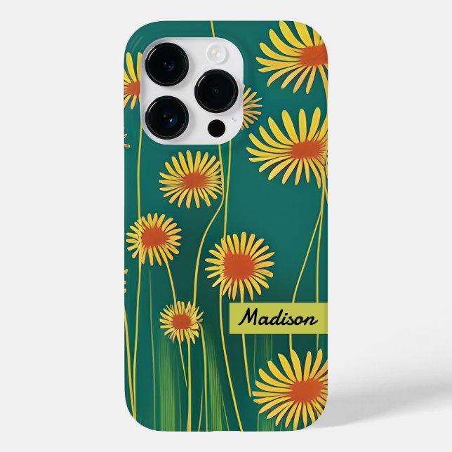 Personliga gula vildblommor (Baksida)
