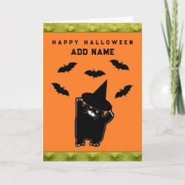 Personliga Halloween-diktkort Kort
