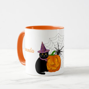 Personliga Halloween-vänner för barn Mugg