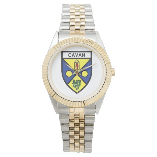 Personliga Irländska County Herrklockor Co.Cavan. Armbandsur (Framsida)