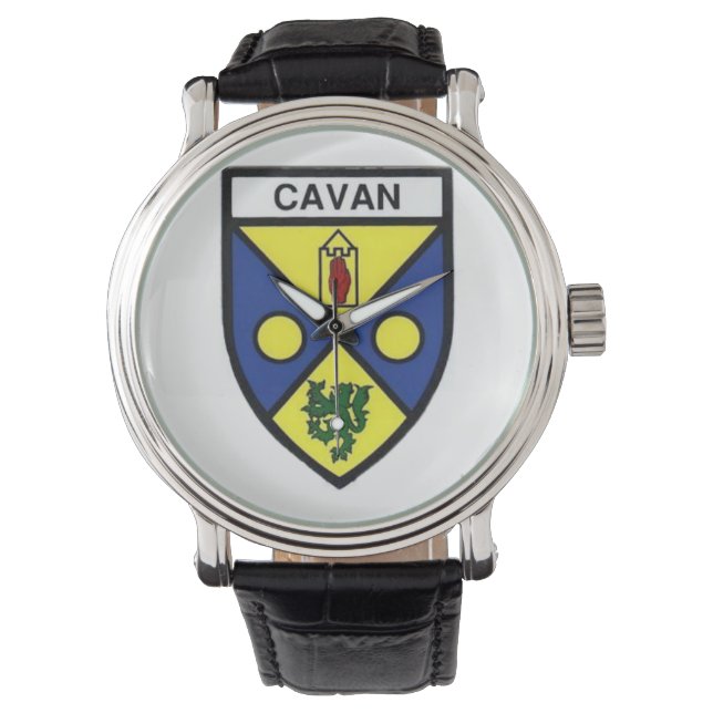 Personliga Irländska County Herrklockor Co.Cavan. Armbandsur (Framsida)