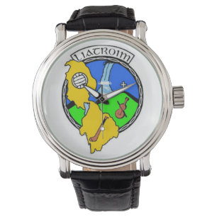 Personliga Irländska County Herrklockor Co.Leitrim Armbandsur