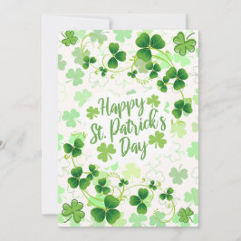 Personliga irländska välsignelser på St. Patrick's Julkort