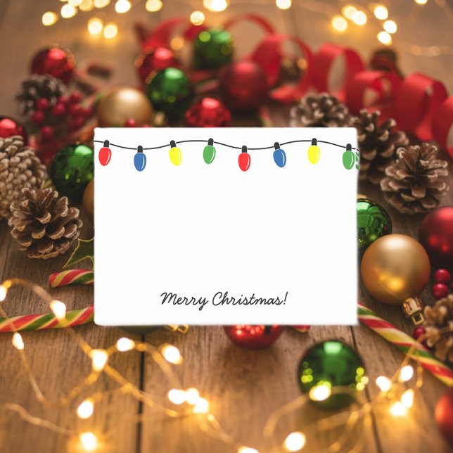 Personliga julgransljus Post-it®-lappar Post-it Block (Christmas sticky notes)