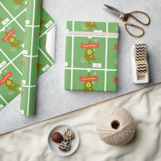 Personliga julikoner med monogram presentpapper