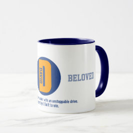 Personliga kaffemuggar, David Namn Betydelse Mugg
