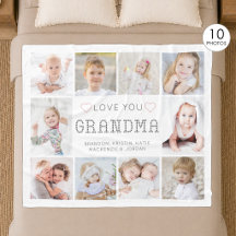 Personliga kärlek du mormor hjärtan 10 foto