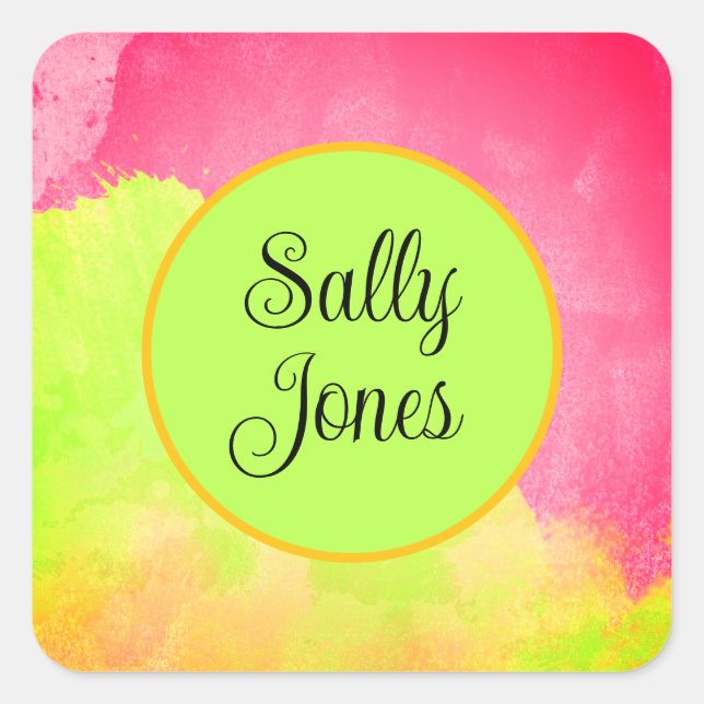 Personliga klistermärken (Framsida)