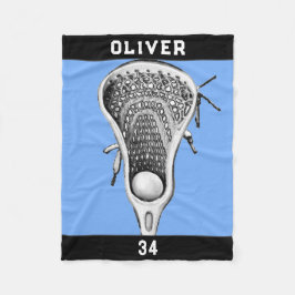 Personliga Lacrosse-gåideer Fleecefilt