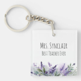 Personliga lavendelblommor Lärarskönhet