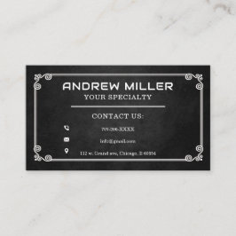 Personliga Moderna Grundare Affärskortsideer Visitkort