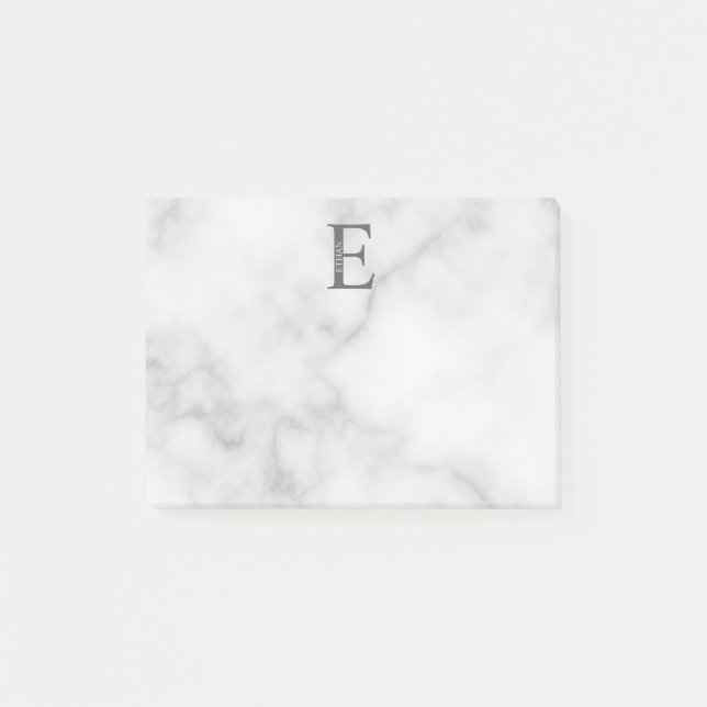 Personliga monogram och namnteckningar post-it block (Framsida)