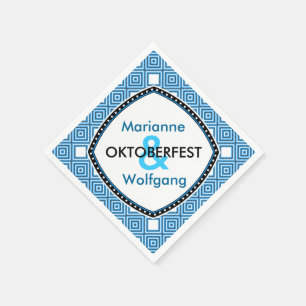 Personliga Oktoberfest servetter
