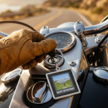Personliga pensionsgåvor för pappa med motorcykelt