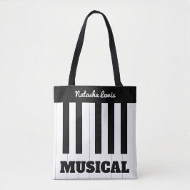 Personliga pianotangentbord Musik Musikinstrument Tygkasse
