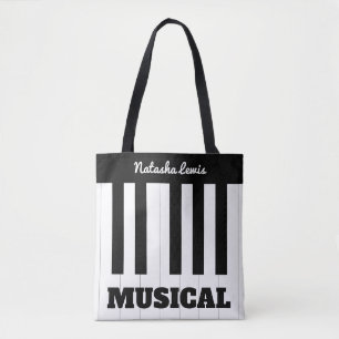 Personliga pianotangentbord Musik Musikinstrument Tygkasse