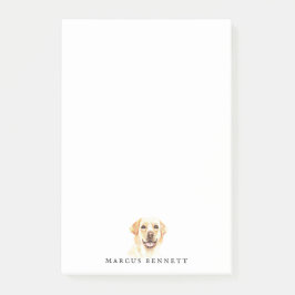 Personliga Post It-anteckningar | Labrador Retriev Post-it Block