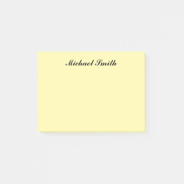 Personliga Post-it®-lappar Post-it Block (Framsida)