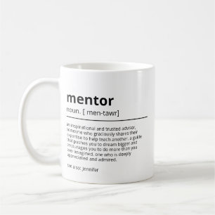 Personliga presenter för mentorer - Tacksamhetspre Kaffemugg