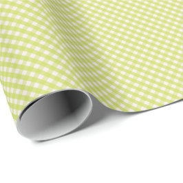 Personliga presentetiketter i gingham presentpapper