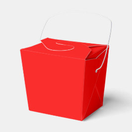 Personliga röda presentaskar – Take Out 2x2x2.75