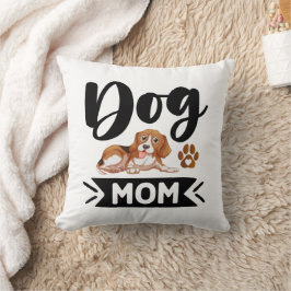 Personliga roliga hundcitat-designer kudde