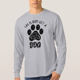 Personliga roliga hundcitatdesigner t shirt