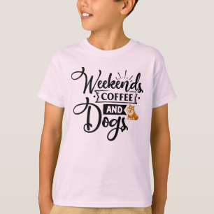 Personliga roliga hundcitatdesigner t shirt