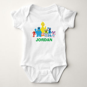 Personliga Sesame Street-figurer T Shirt