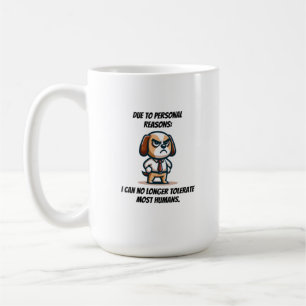Personliga skäl kan inte tolerera kaffemugg