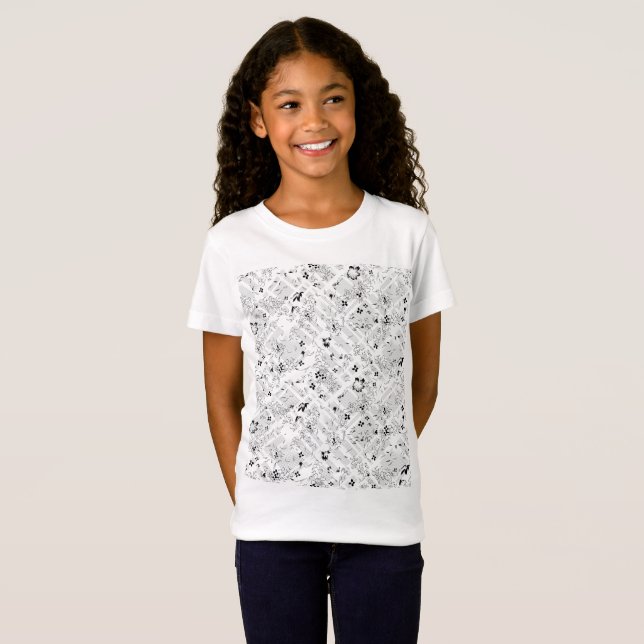 Personliga skolessentials t shirt (Hel framsida)