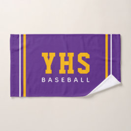 Personliga skolinitialer basebollag