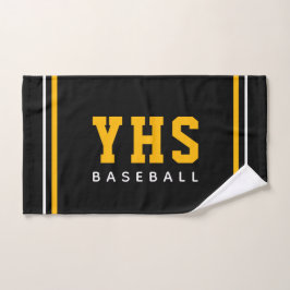 Personliga skolinitialer basebollag
