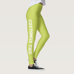 Personliga skräddarsydda leggings för kvinnor
