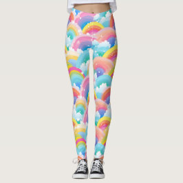 Personliga Skräddarsydda Leggings med Genomgående 
