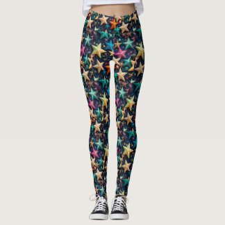 Personliga Skräddarsydda Leggings Med Heltryck