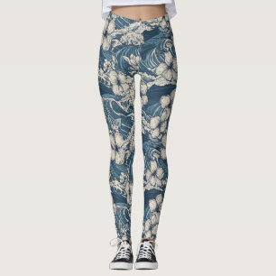 Personliga skräddarsydda leggings med tryck över h