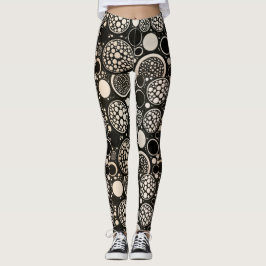 Personliga skräddarsydda leggings med tryck överal