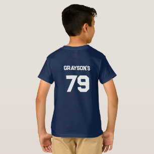 Personliga sporttröjor för barn t shirt